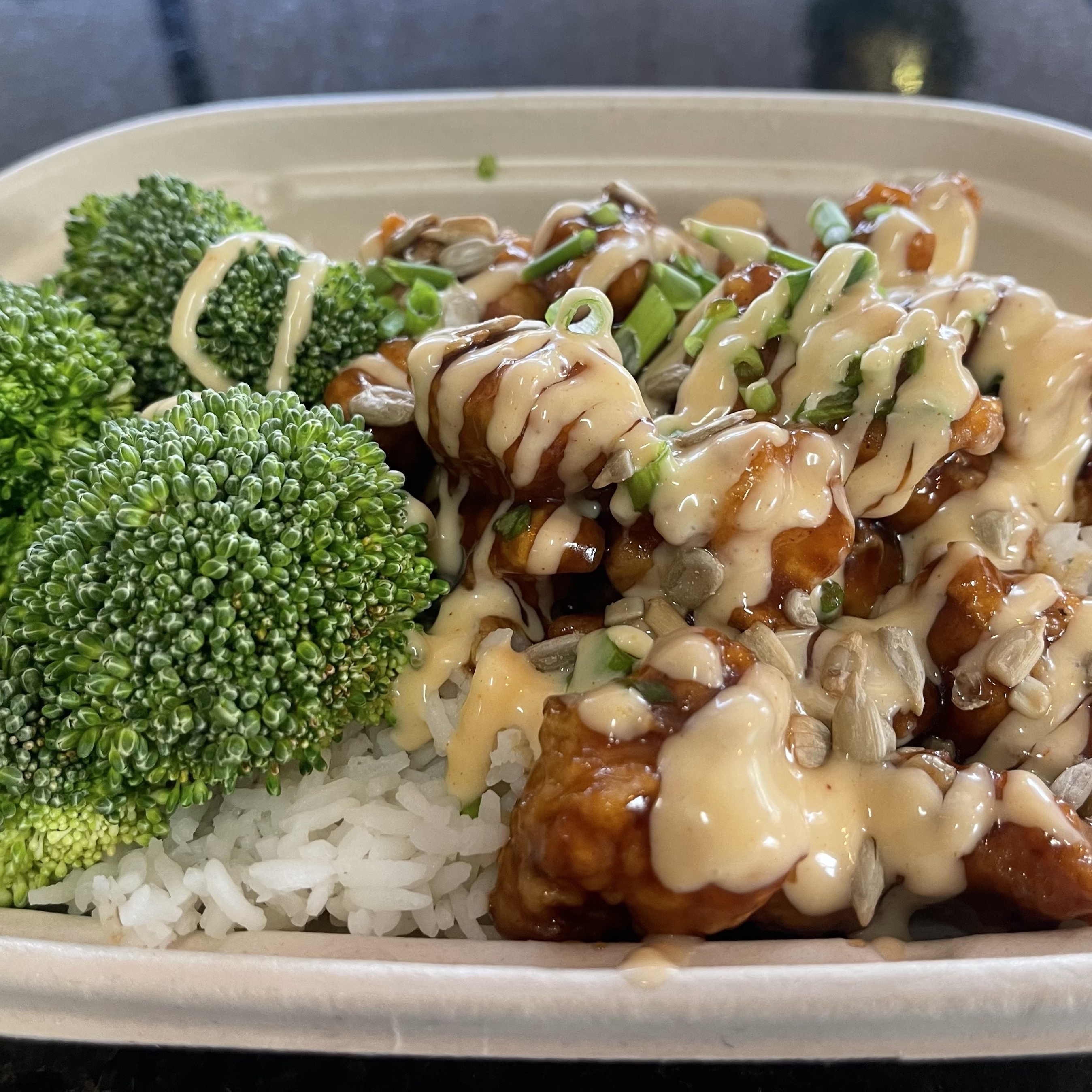 Chicken Teriyaki (or Veggie/Tofu) Rice Bowl